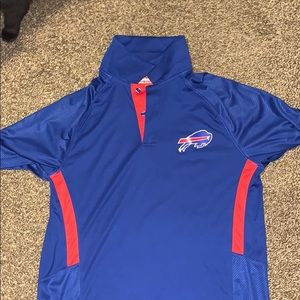 Bills Tean Polo Style Shirt (stretchy material!)